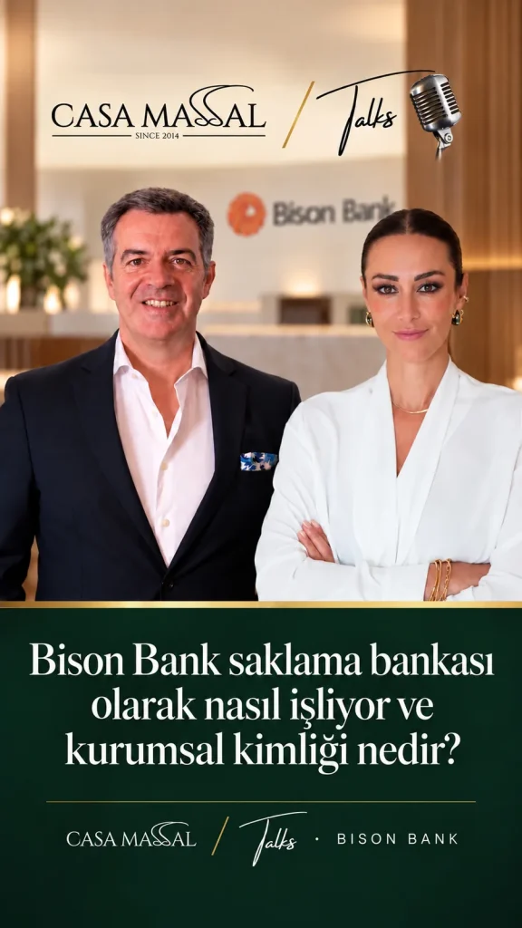 Casa Massal Talks: Bison Bank saklama bankası olarak nasıl işliyor?